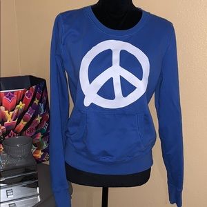 PINK Peace Crew Neck